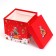 New Year. Box gift New Year's folding "gifts" 15x15x15 cm.