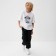 Children's pants minku, black color, height 146 cm