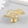 Pen for the casket metal "Chinese dragon" gold 4.5x5 cm