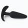 Anal traffic jam-hoods, without vibration, silicone Soft-Touch, 32 x 125 mm, black