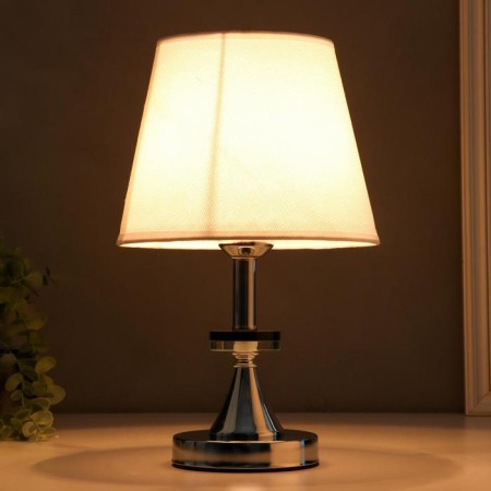 Table lamp "Seville" 1x40W E27 chrome 21x21x38 cm Risalux-2