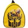 Baby backpack, 23x21x10 cm, transformers