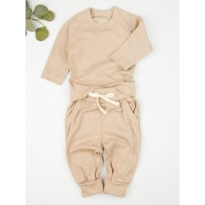 Bloody and sliders children's fashion, height 68 cm, beige color