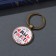 Trick Glass, metal "Circle. We together" d = 3 cm