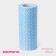 Napkins in the roll reusable non -core shares, 100 pcs, 20 × 20 cm, blue color
