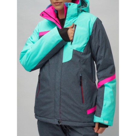 Ski suit, size 42, turquoise color-23