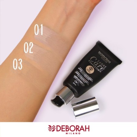 Tonal Cream-Current Deborah 24 Ore Care Perfection Extreme, tone 02 beige, 30 ml-4