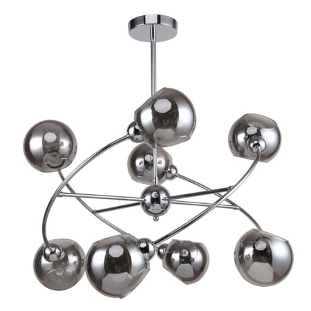 Rimula chandelier, 8x40W E14, chromium color