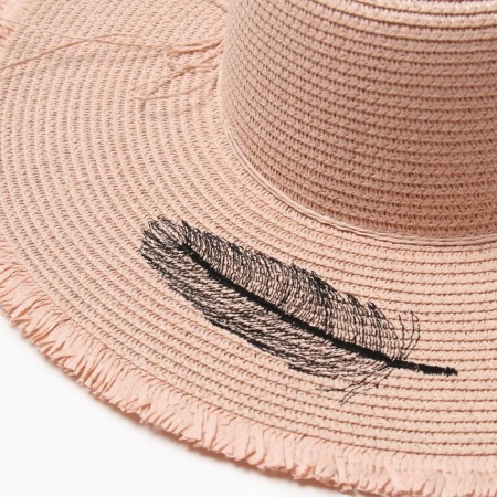 Women's hat minku, pink color, rr 58-5
