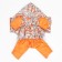 Combines for animals "Orange", fleece, XS (DS 18-20, Osh 24, OG 27-30 cm)