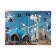 Carty clock, interior, interior "Kazan mosque Kul Sharif", silent, 30 x 40 cm