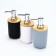 Liquid soap dispenser, gray, 350 ml