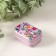 Rectangular Metal Casket "Flowers" MIX 5.8x4.2x2.6 cm