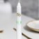A set of wedding candles "Council and love with a rose" mint: parental 1.8x15cm, hearth 5x9.5cm
