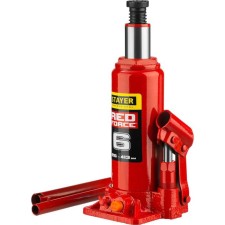 The jack of the hydraulic hydraulic STAYER Red Force 43160-6_z01, 216-413 mm, 6 tons