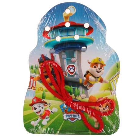 Toy wooden lacing "puppy patrol" 17 × 13 cm-3