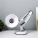 Table lamp 810 "Deco, white" E27 40W Risalux