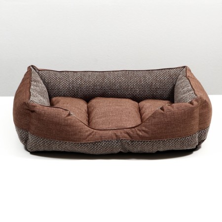 Lesser Loft Mokko # 4, sample. 70 x 55 x 20 cm, passeiline, light brown-1