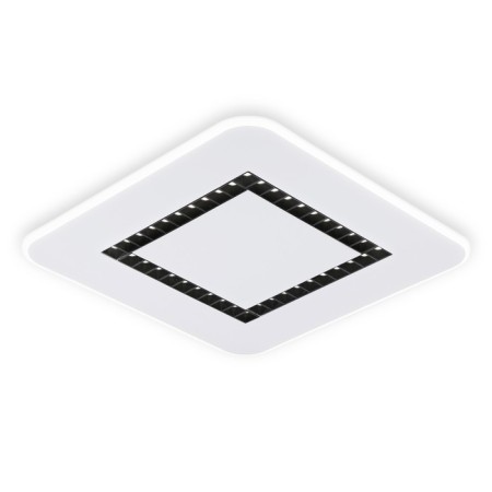 LED ceiling LED with Ambrella Light, Linetech, FL51415, LED, 68 W, 5100LUM, 3000-6400K, white color.