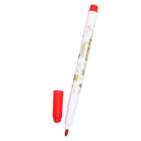 Flomasters 24 colors "mouse", in a plastic pencil pencil, a ventilated cap-14