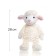 Soft Gulliver toy "lamb elf", white color, 28 cm