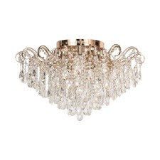 Crystal Crystal Economic light 29630/16FGD WT, 16x40W, E14, 50x80x80 cm, gold color