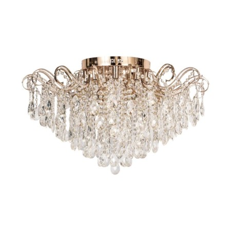 Crystal Crystal Economic light 29630/16FGD WT, 16x40W, E14, 50x80x80 cm, gold color