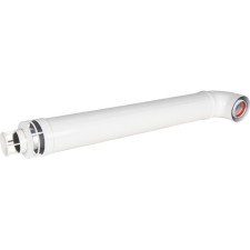 The chimney element Rommer RCA-6010-210900 Standard, D = 60/100 mm, L = 900 mm, clamp, sleeve