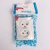 Smartbuy "Mars" socket, double, 10 A, without grounding, white