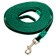 Kaponnoye zonik leash with double latex thread, 7 m x 1.5 cm, green