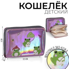 Wallet with a holographic effect 