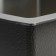 Kitchen sink Aflorn Af95050, Sredal, S = 3.0 and 0.8 mm, 50x50x20 cm, siphon, satin