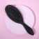 Massage comb, 7 × 22 cm, black color