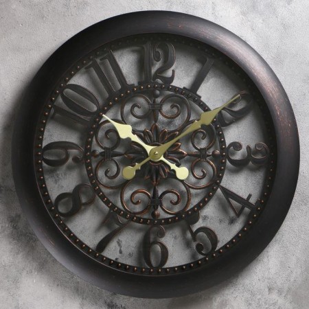 Wall clock, series: interior, Baroque, D-50 cm