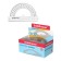 Transporter 10 cm 180 °, Erichkrause "Clear", plastic, transparent, box display
