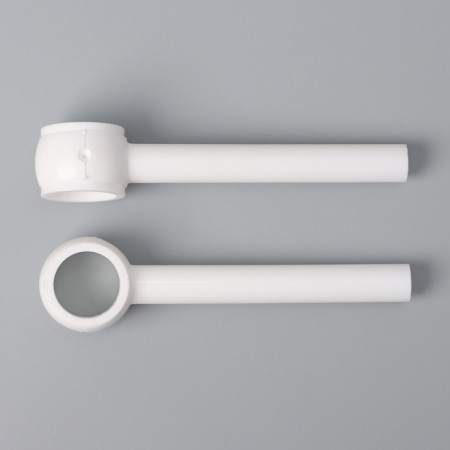 Binide cornice, 180 cm, d = 2.8 cm, white color-8