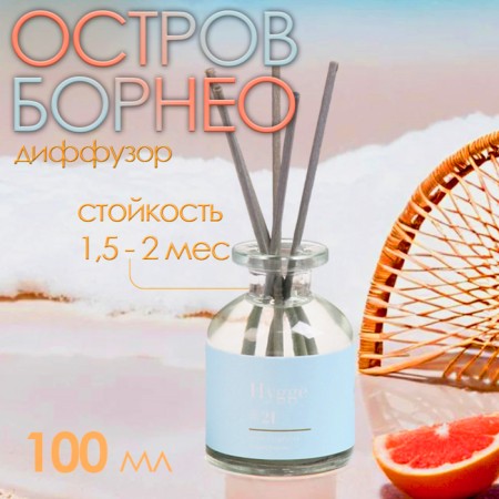Diffusor aromatic Hygge #21 island Borneo 100 ml