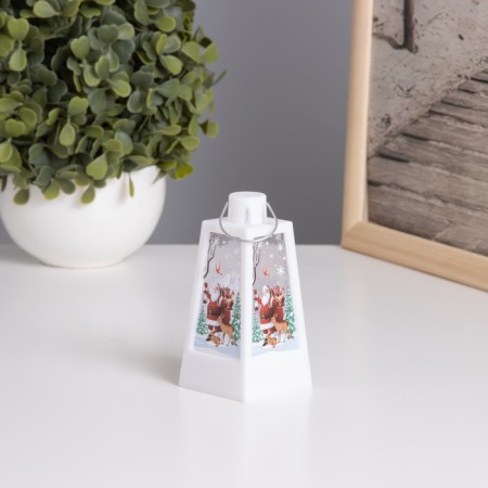Santa Klaus lamp in the forest 3xlr1130 White 4.4x4.4x9.4cm