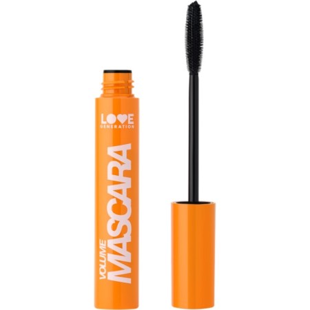 Love Generation Volume Mascara, silicone brush, tone 01 black, 9 ml