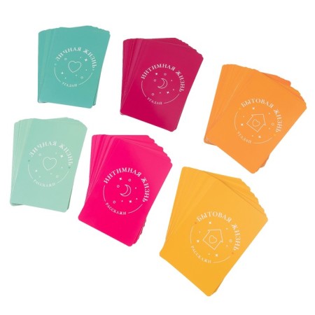 Card game for steam "Close people", 120 cards-5