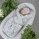 Kinderlitto “Beasts on gray” discharge kit, 4 items, height 50-56 cm