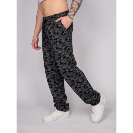 Male pants, size 62, black color-4