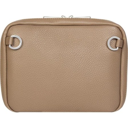 Bag Cross-Bodi with Mumi zipper, beige color-2