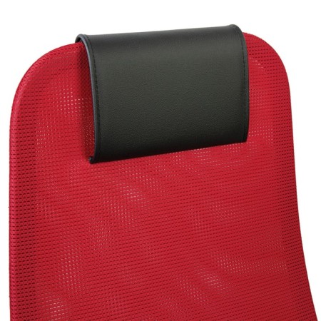 Кресло для руководителя BRABIX PREMIUM Ultimate EX-801 хром, сетка Х2, черный/красный-5
