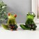 Souvenir Polystone Lac "Frog plays in the prefix" MIX 8x7x8 cm