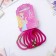 Hair gum "Classic" (set 6 pcs) 4.5 cm, mix