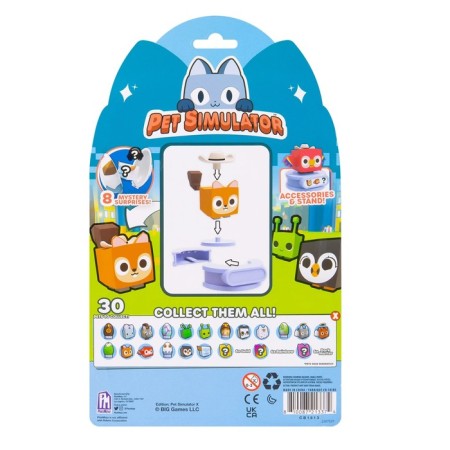 A set of figures Robloox Core S2 in an egg with accessories, 4 pcs, 6+, mix-6