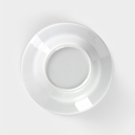 Porcelain Porcelain “Dragonfly”, 230 ml, D = 20 cm, white-3