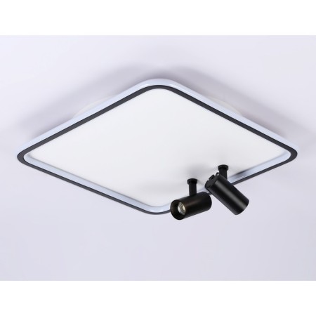 LED ceiling LED with Ambrella Light, Linetech, FL5115, LED, 97 W, 7275LUM, 3000-6400K, Black, Black-6