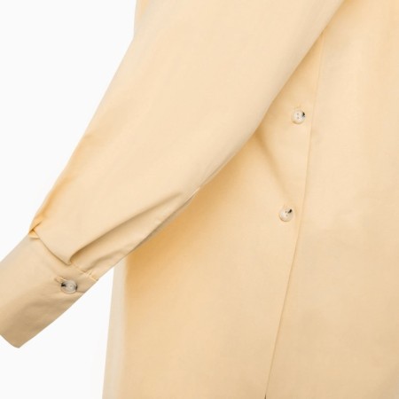 Women's shirt minku: casual collection beige color, pr 44-9